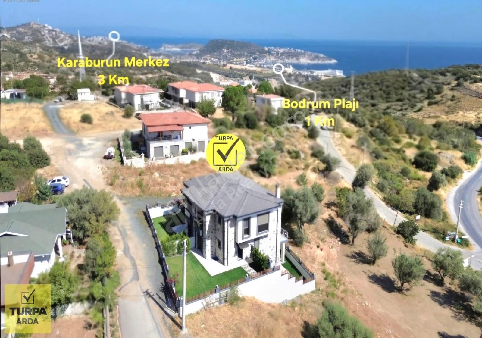 Karaburun Saip Mah Doğa Deniz Manzaralı Yerden Isıtma 5+2 210 M2 - Görsel 6