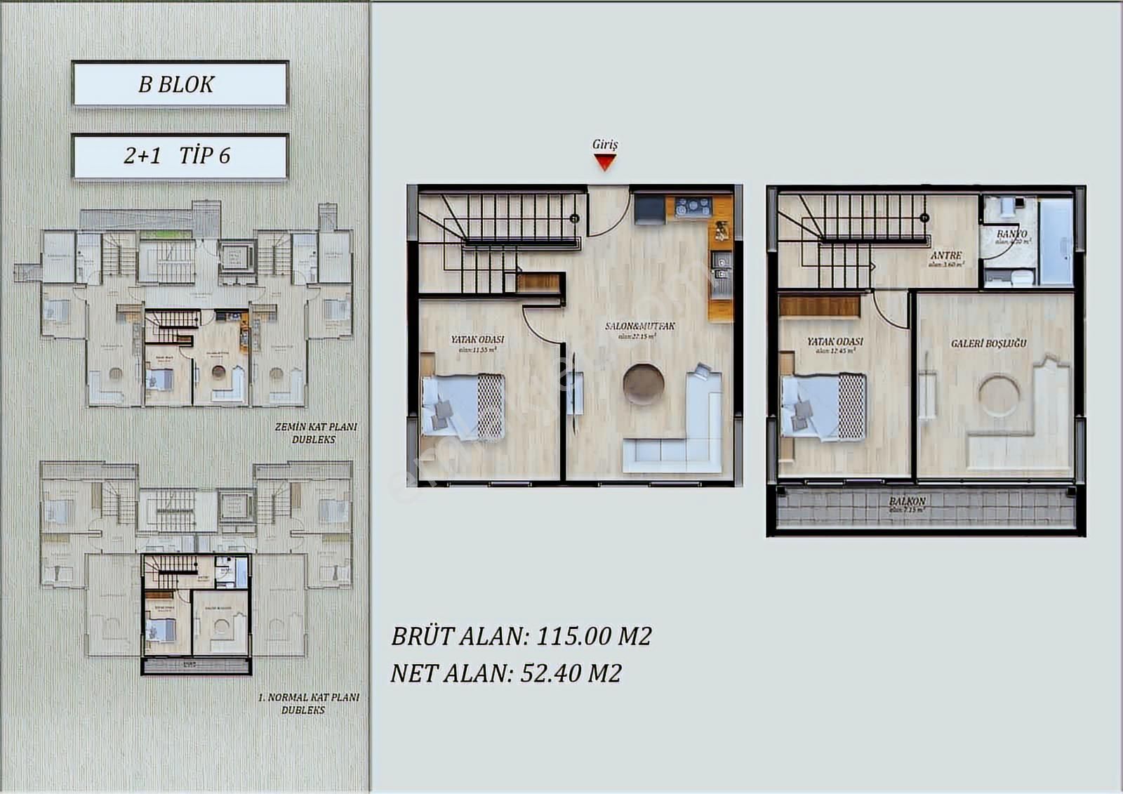 Ceo Grouptan Nakit & Araç Takasına Açık Mezitli 1+1 Daire - Görsel 8