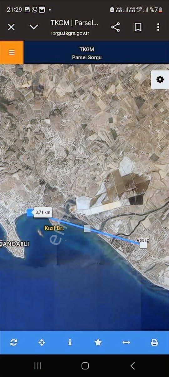Çandarlı Tatil Köyü İçinde 264m2 Villa İmarlı Satılık Arsa - Görsel 10