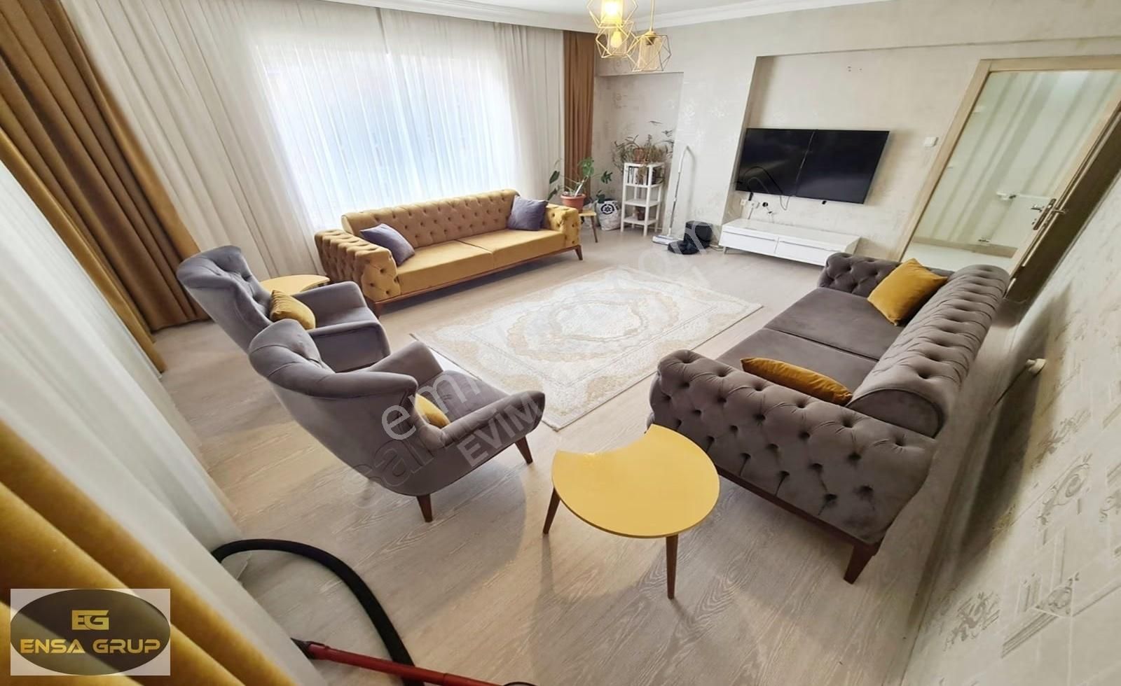 Atapark Göbekte Emsalsiz! Güney Cephe 3 Balkonlu Lüks 3+1!!!