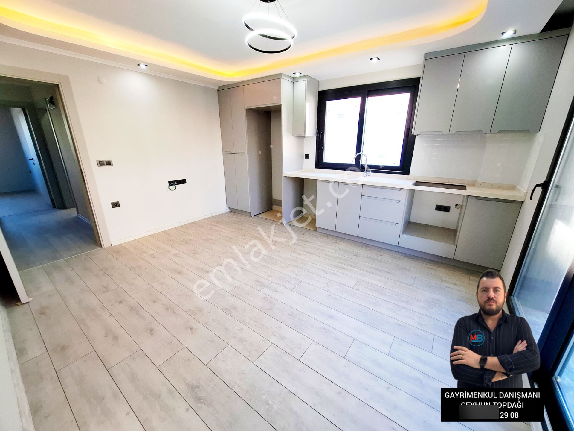 Didim'de Satılık 2+1 Ön Cephe Sıfır Daire Orta Kat Asansörlü Denize Yakın Konumda ! - Görsel 8