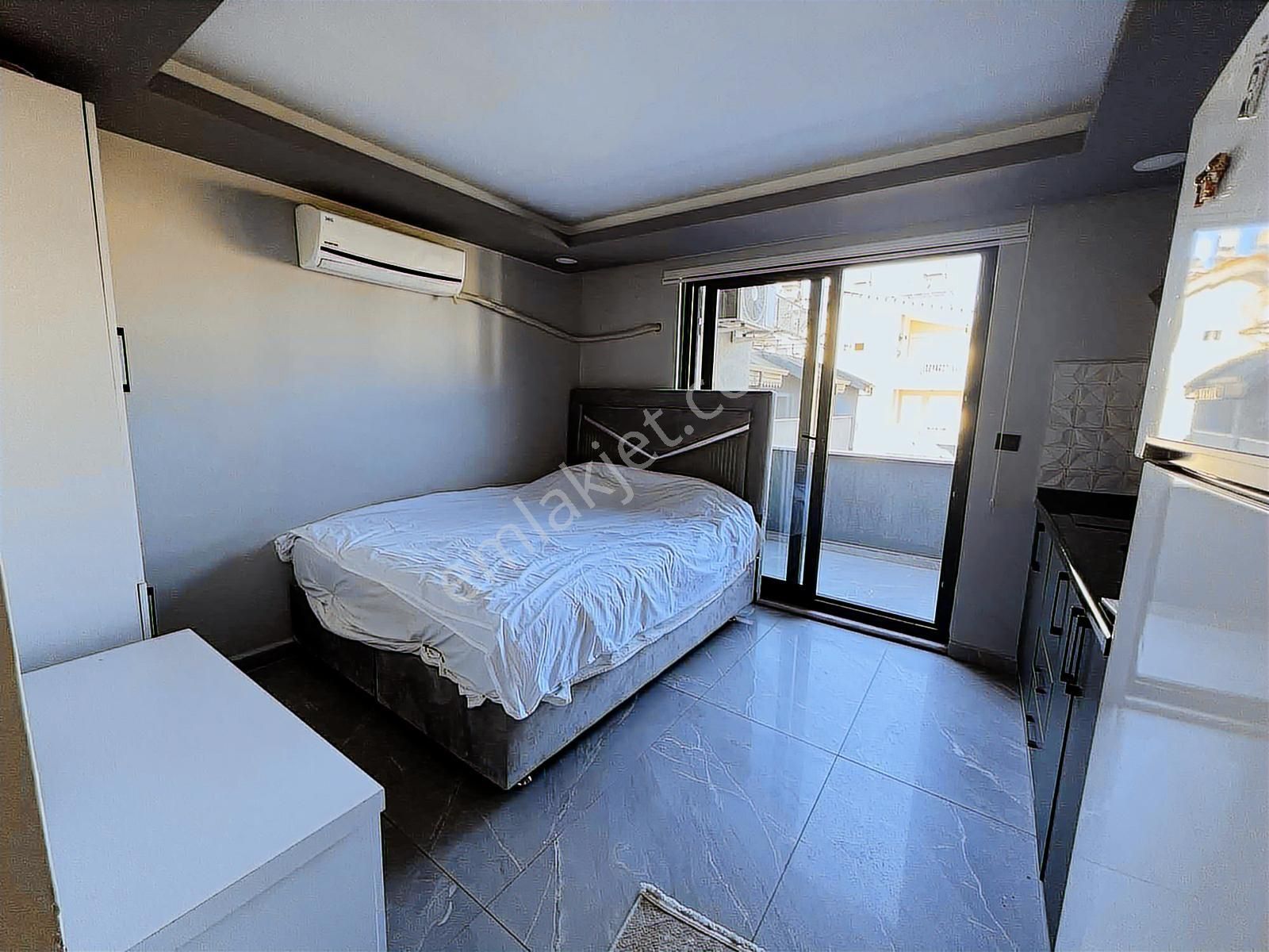 Antalya Side'de Satılık Havuzlu Ve Eşyalı Stüdyo Daire - Görsel 17