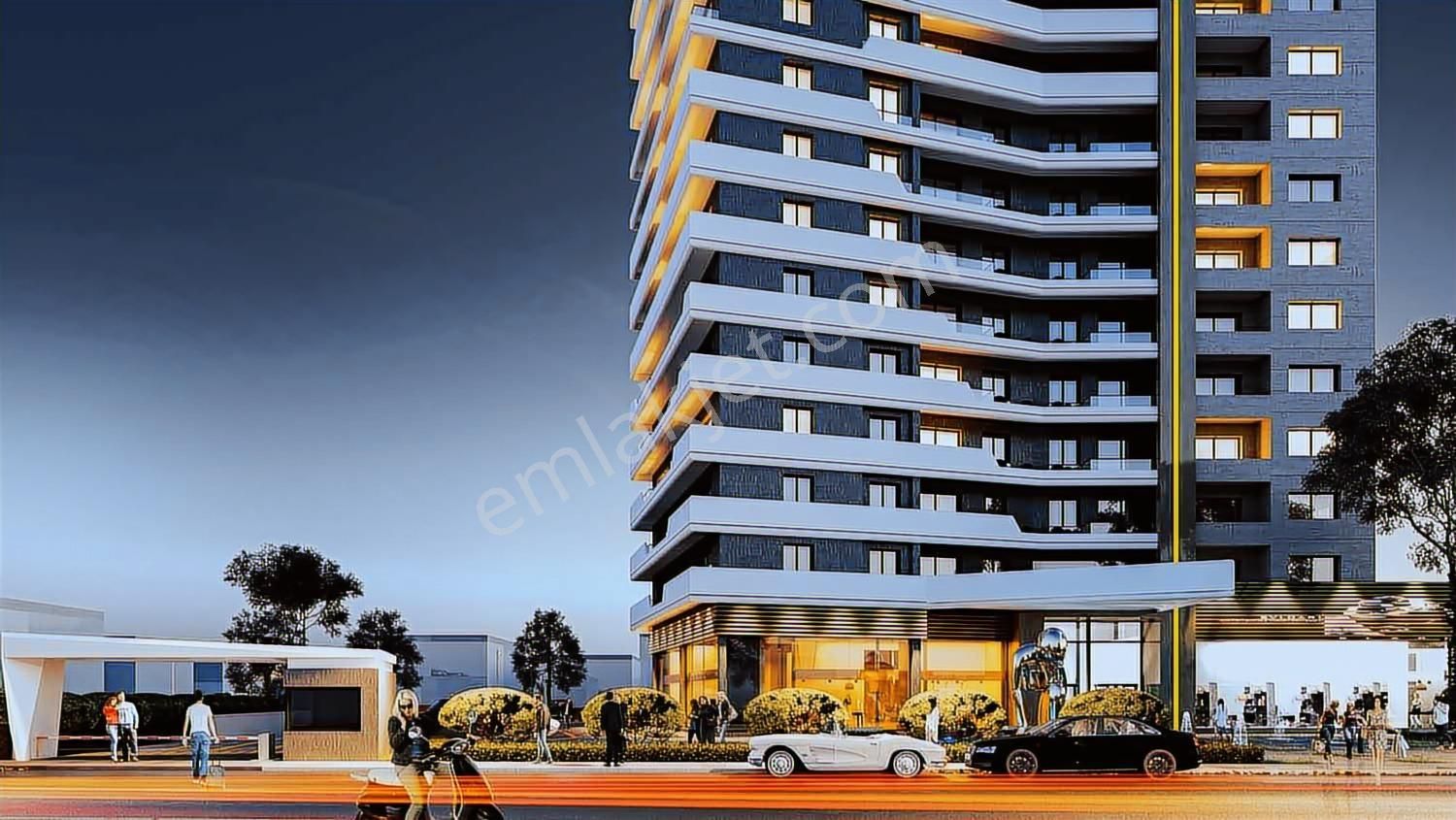 İnci Premium'da Deniz Manzaralı Satılık 1+1 Daire - Görsel 2