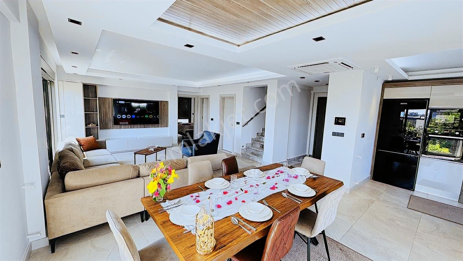 -acil- Antalya Kadriye'de Lüks 5+1 Satılık Villa - Görsel 26