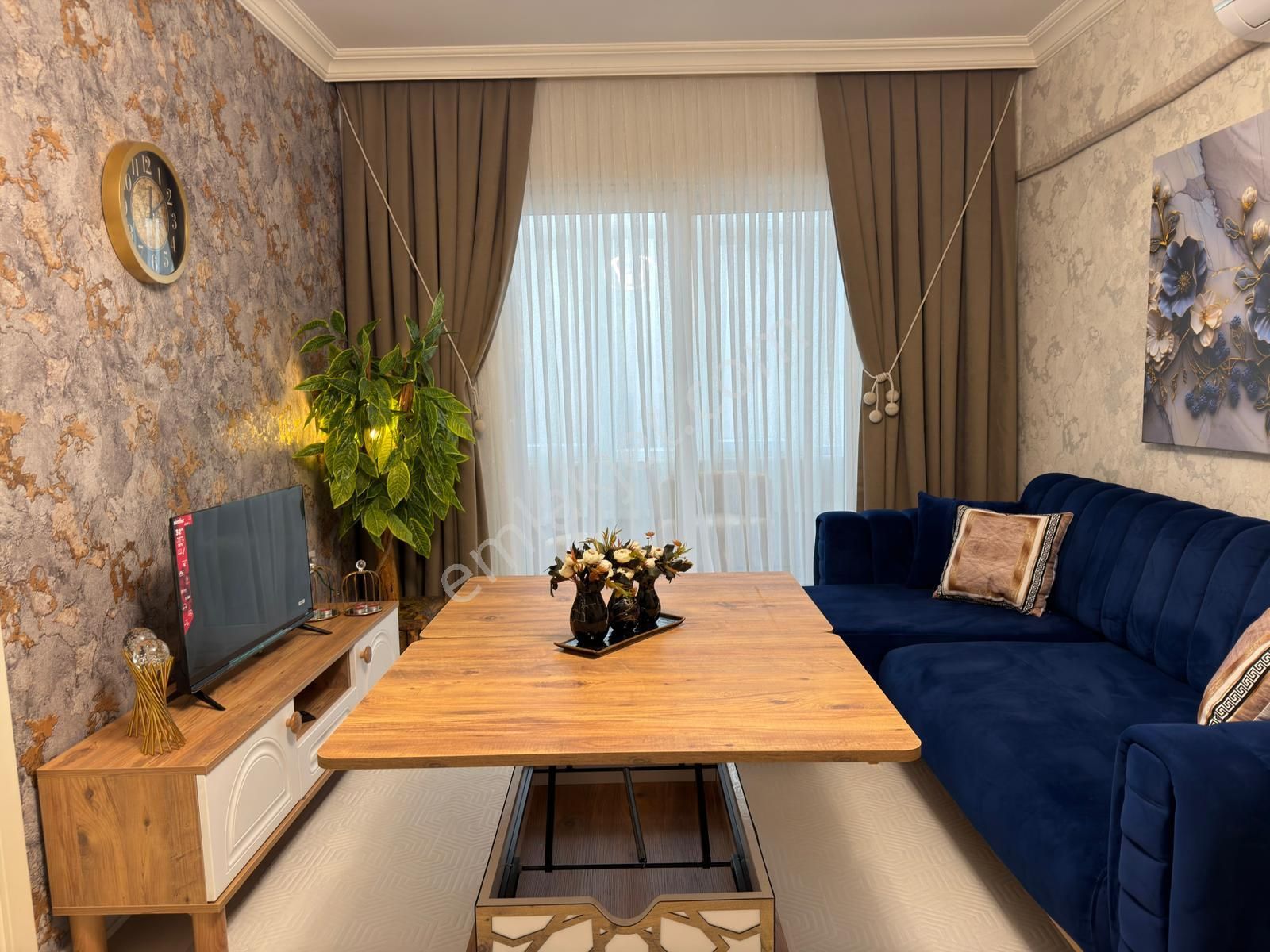 👑 Taç Emlak Nazilli Sümer Mahallesi’nde Emsalsiz, Cam Balkonlu, Sıfır Eşyalı, Lüks 1+1 Satılık - Görsel 14