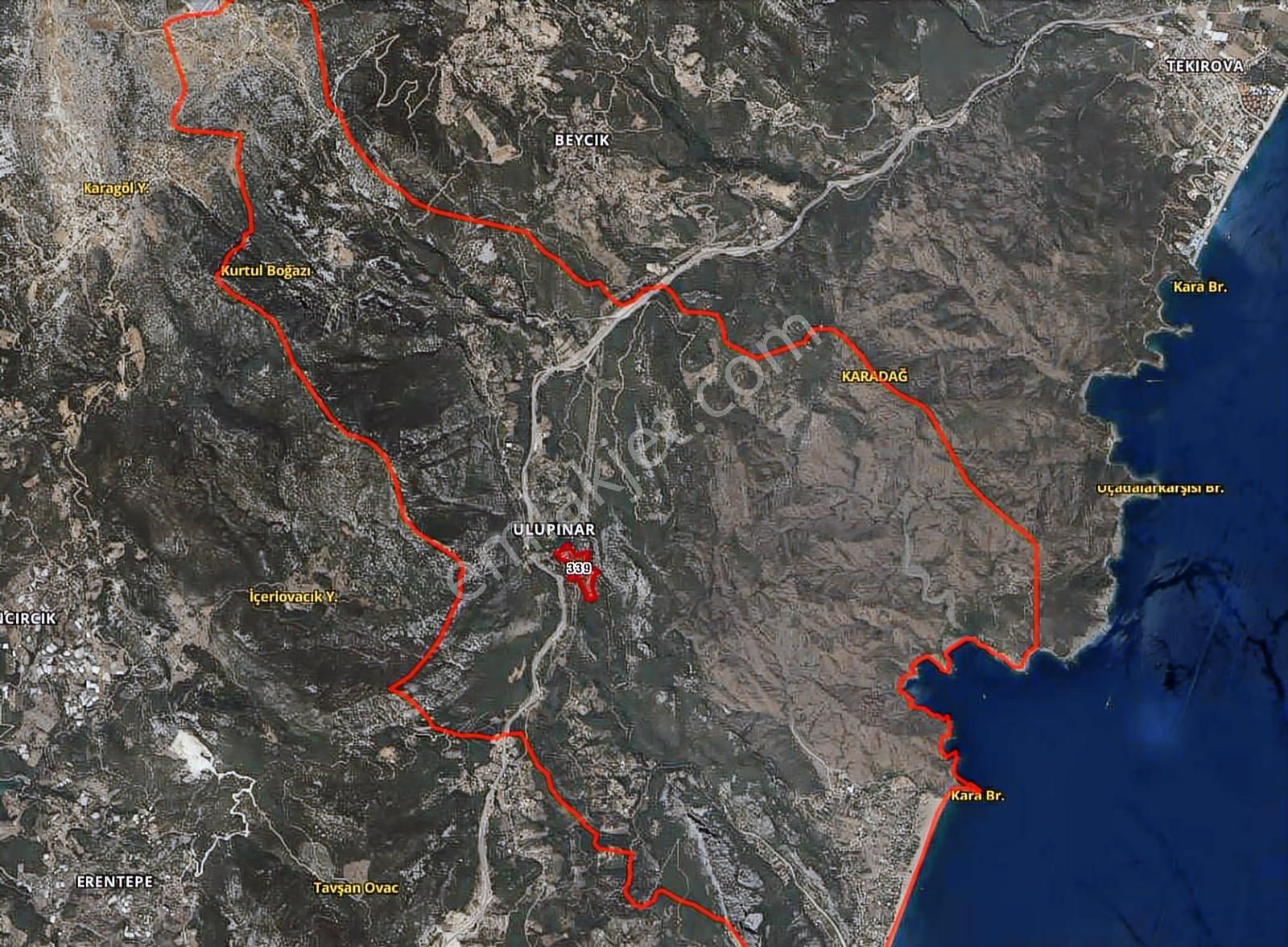 Satılık Tarla Antalya Kemer Ulupınar'da - Görsel 11