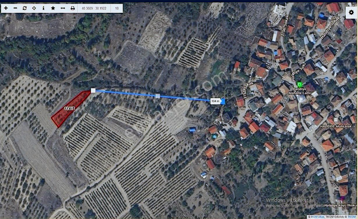 Geyve'de Takaslı Satılık Meyve Bahçesi - Görsel 12