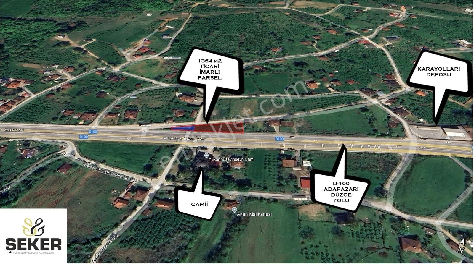 9-şeker Emlak 1364 M2 D-100 Cepheli Satılık Ticari Parsel - Görsel 11