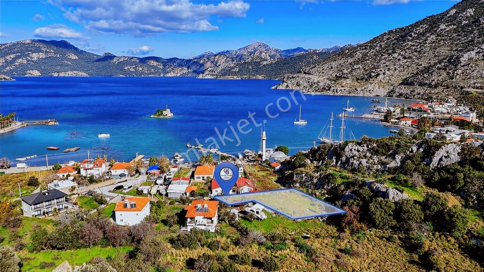 Selimiye'nin Kalbinde Denize 70 Metre Yatırımlık Arsa - Görsel 19