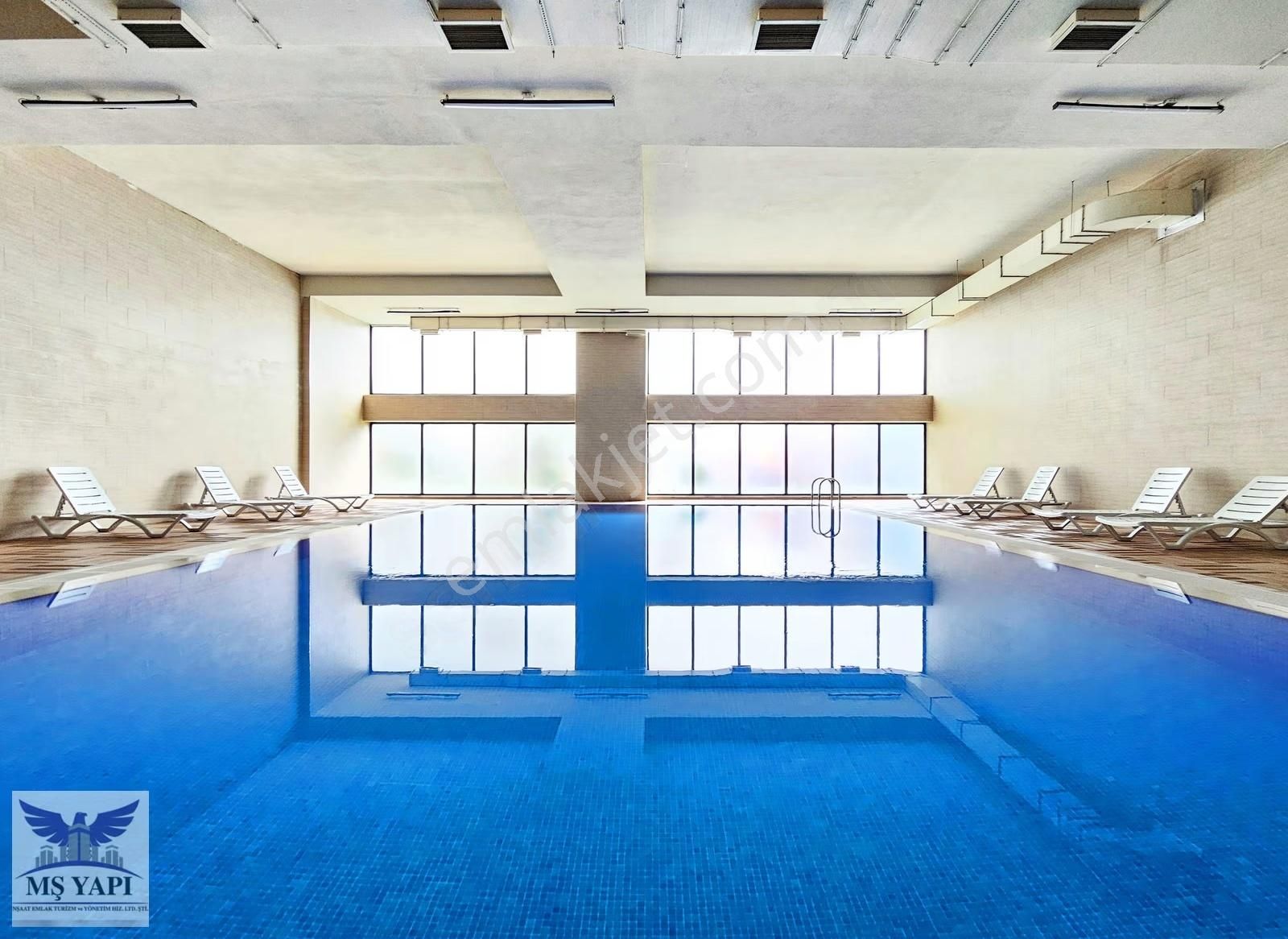 Sıfır Lüks Eşyalı 1+1 Kiralık Daire! Full Sosyal Tesisli Sitede - Görsel 21