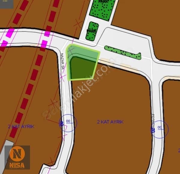 Nisa'dan Meram'da 2.5 Kat 'a İmarlı Arsa!! 40/80 Emsal