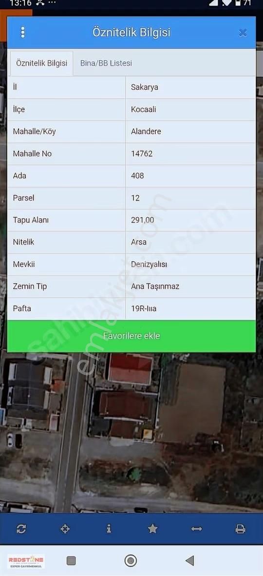 Kocaali Alandere Denize 250 Metre 291 M2 Arsa - Görsel 2