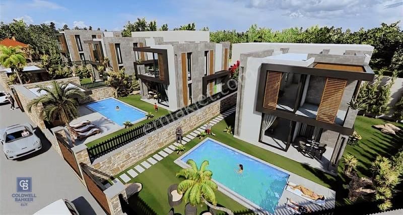 Turgutreis Bahçelievlerde Projeden Satılık Villalar - Görsel 4