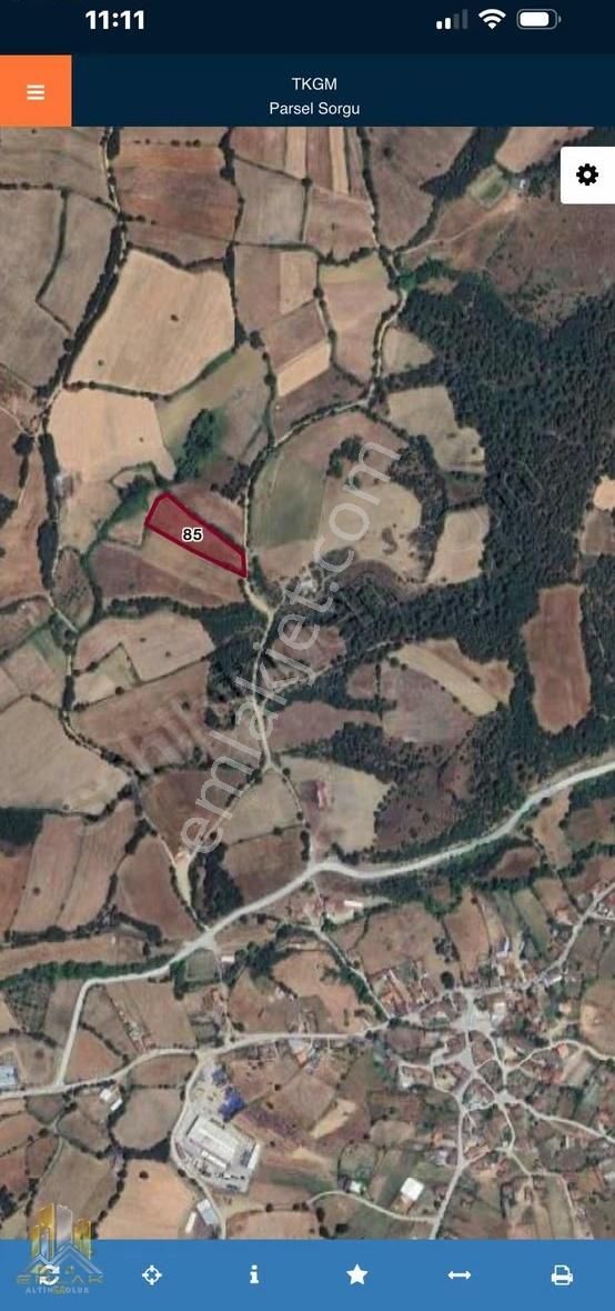 Yenice Bekten Köyünde Kadastro Yola Cepheli 4800m2 Düz Tarla - Görsel 5