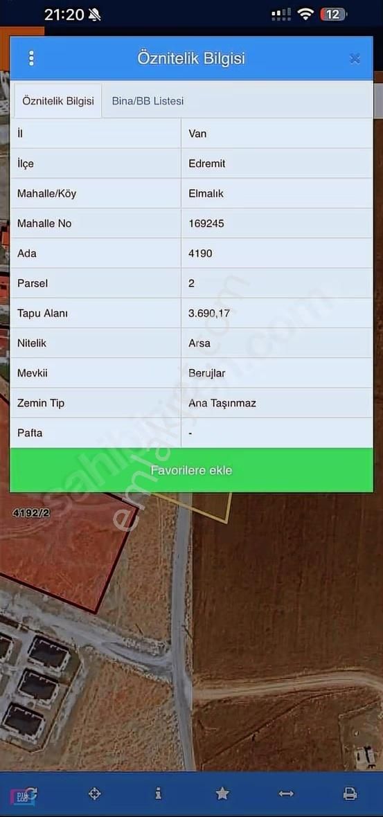 Dialog Asya'dan Göl Manzaralı Satılık 3690 Metre Kare Arsa