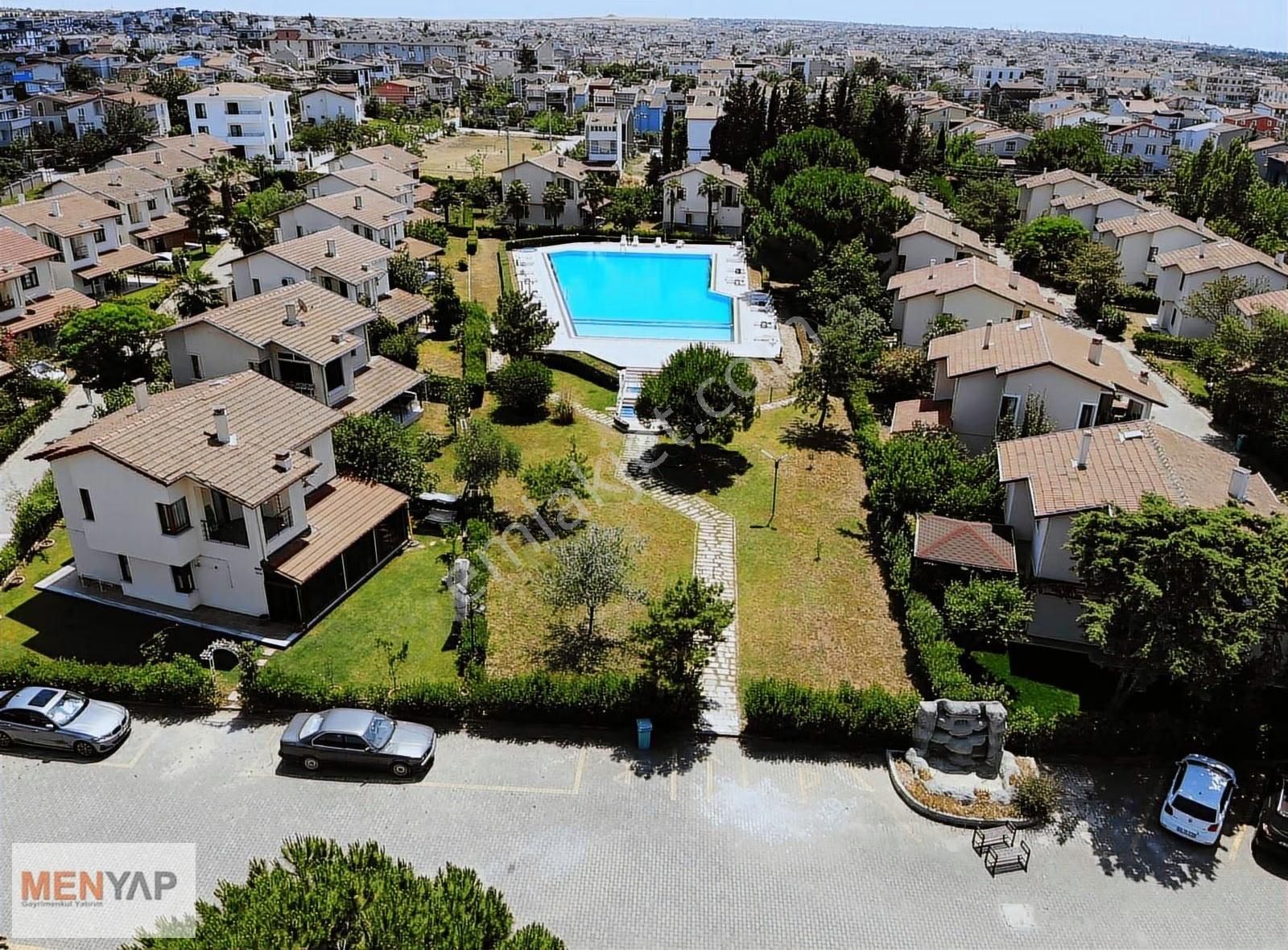 Yeniçiftlik'te Havuzlu,güvenlikli Site İçerisinde Müstakil Villa - Görsel 34