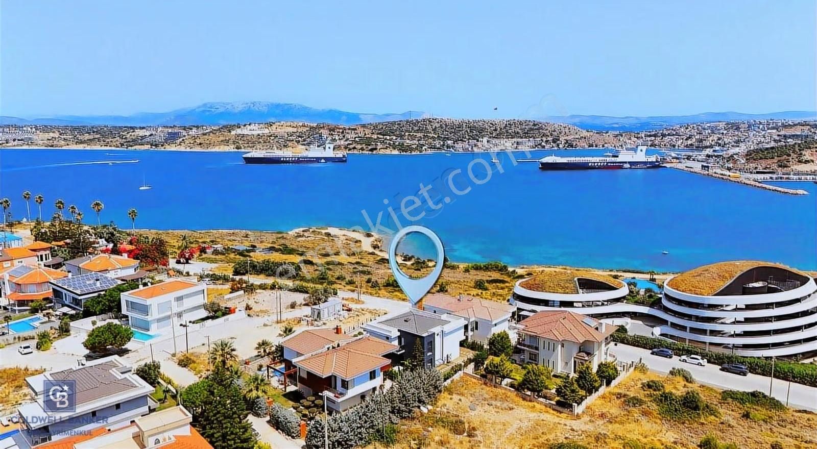 Çeşme Fenerburnu 5+1 Müstakil Deniz Manzaralı Satılık Villa - Görsel 11