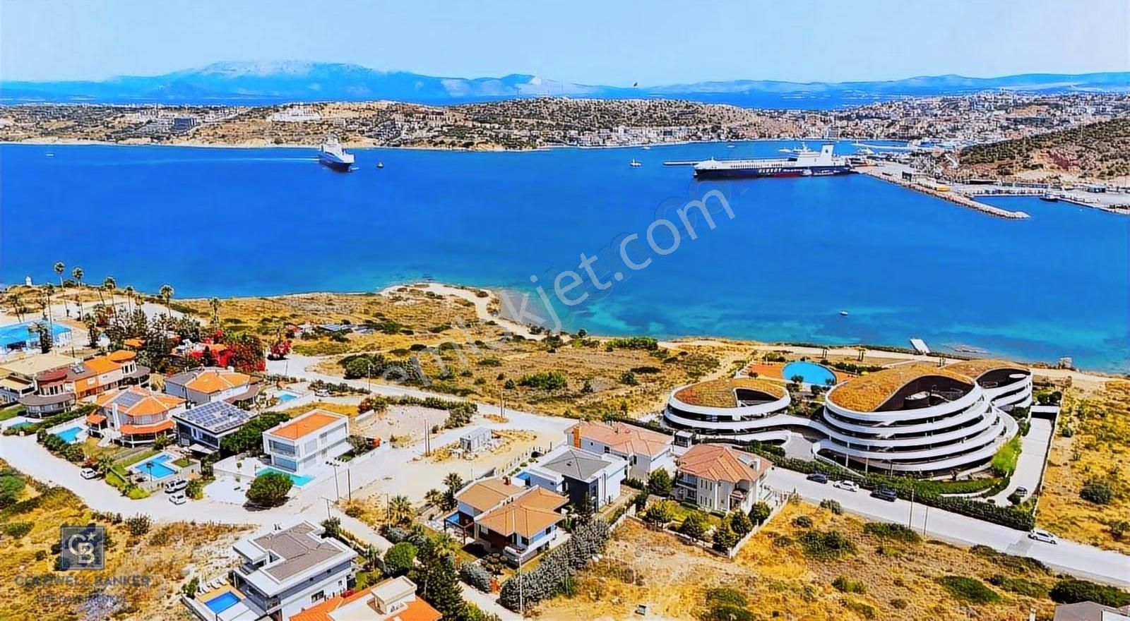 Çeşme Fenerburnu 5+1 Müstakil Deniz Manzaralı Satılık Villa - Görsel 16