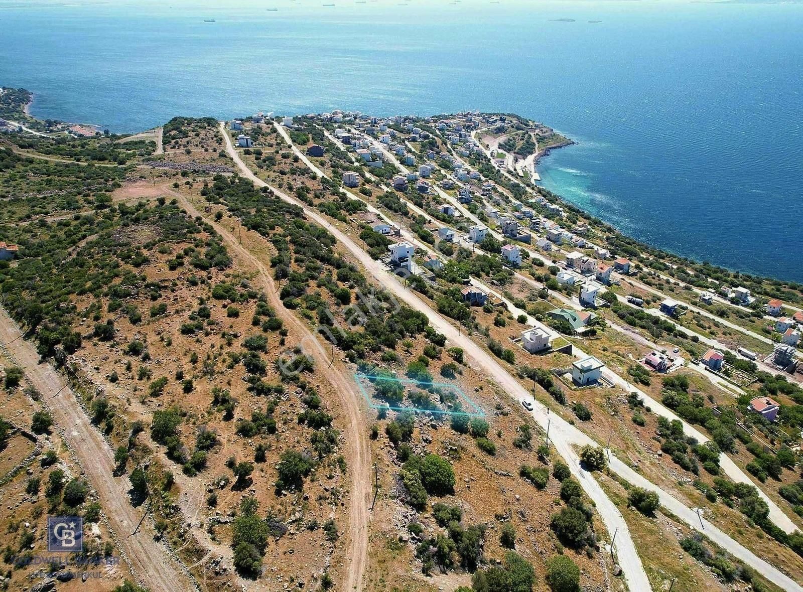 Çandarlı Eyko 384 M2 Villa İmarlı Manzaralı Satılık Arsa - Görsel 2