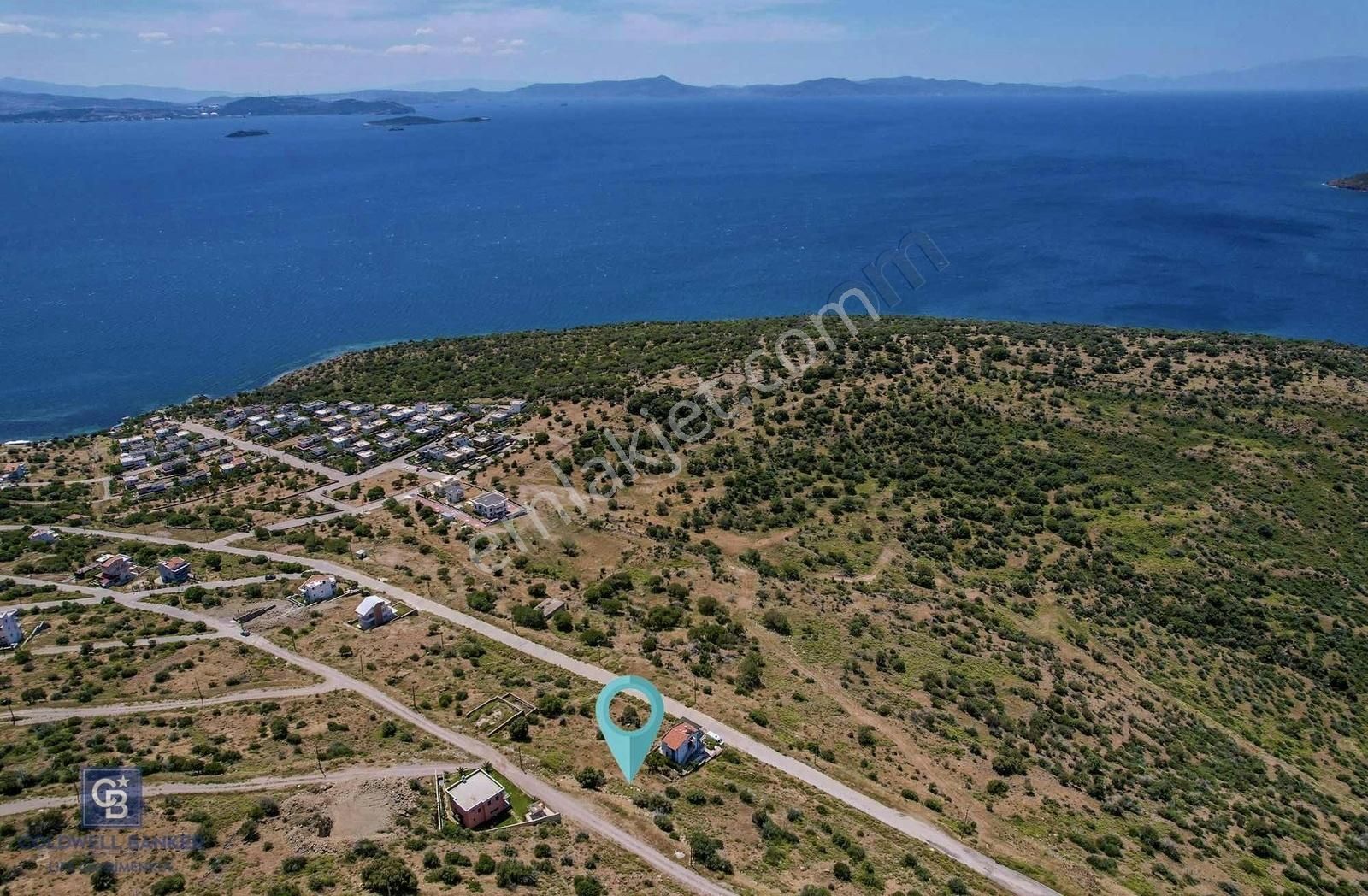Çandarlı Eykoda Deniz Ve Ada Manzaralı Villa İmarlı Arsa - Görsel 12