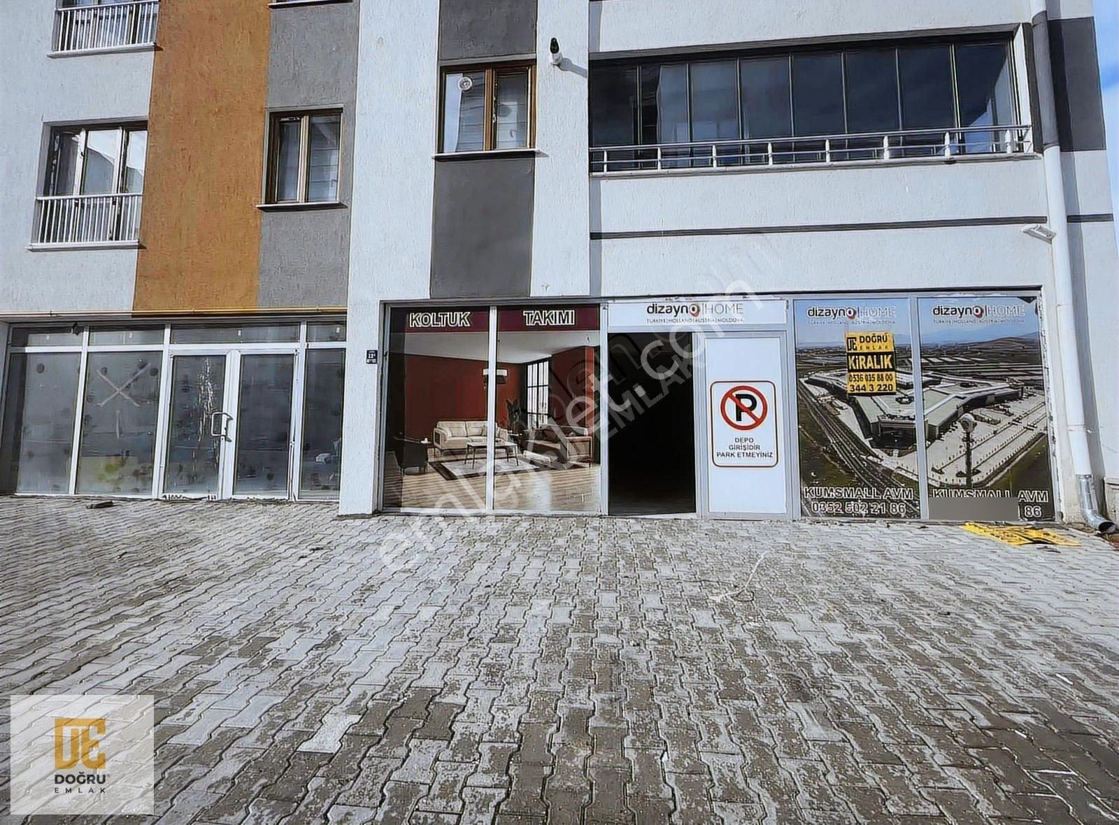 Doğru Emlak - Erkilet'de Meskenli Köşebaşı Kiralık 270 M2 Dükkan - Görsel 9