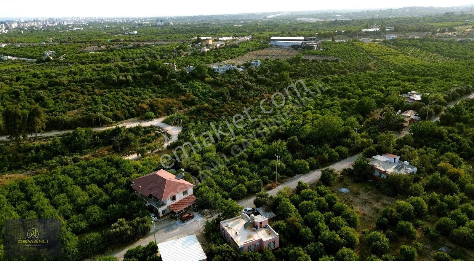 Mezitli Tece Mah.satılık 10.401m2 Satılık Deniz Manzaralı Parsel - Görsel 12