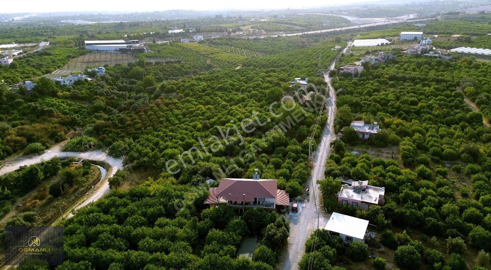 Mezitli Tece Mah.satılık 10.401m2 Satılık Deniz Manzaralı Parsel - Görsel 11