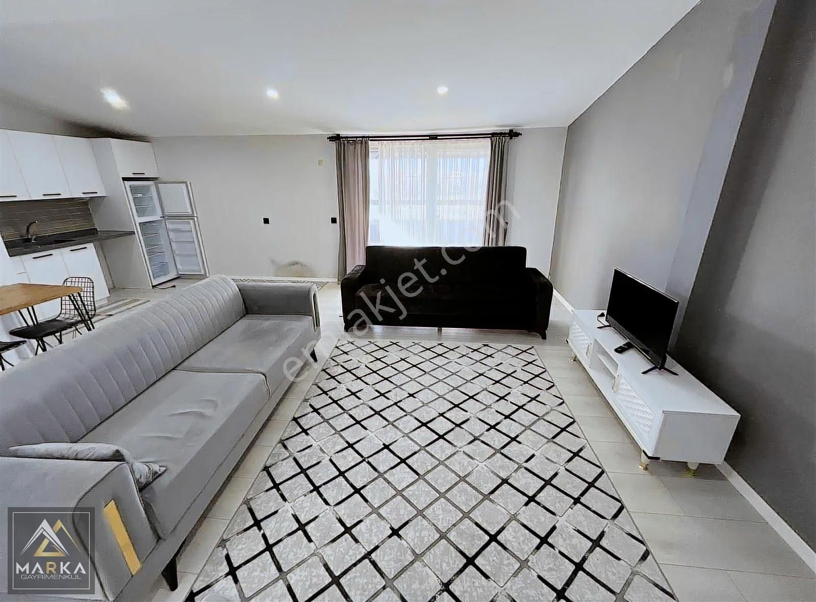Marka'dan Üni Karşısı Liv.apt Herşey Dahil,eşyalı,teraslı 80 M2 - Görsel 7