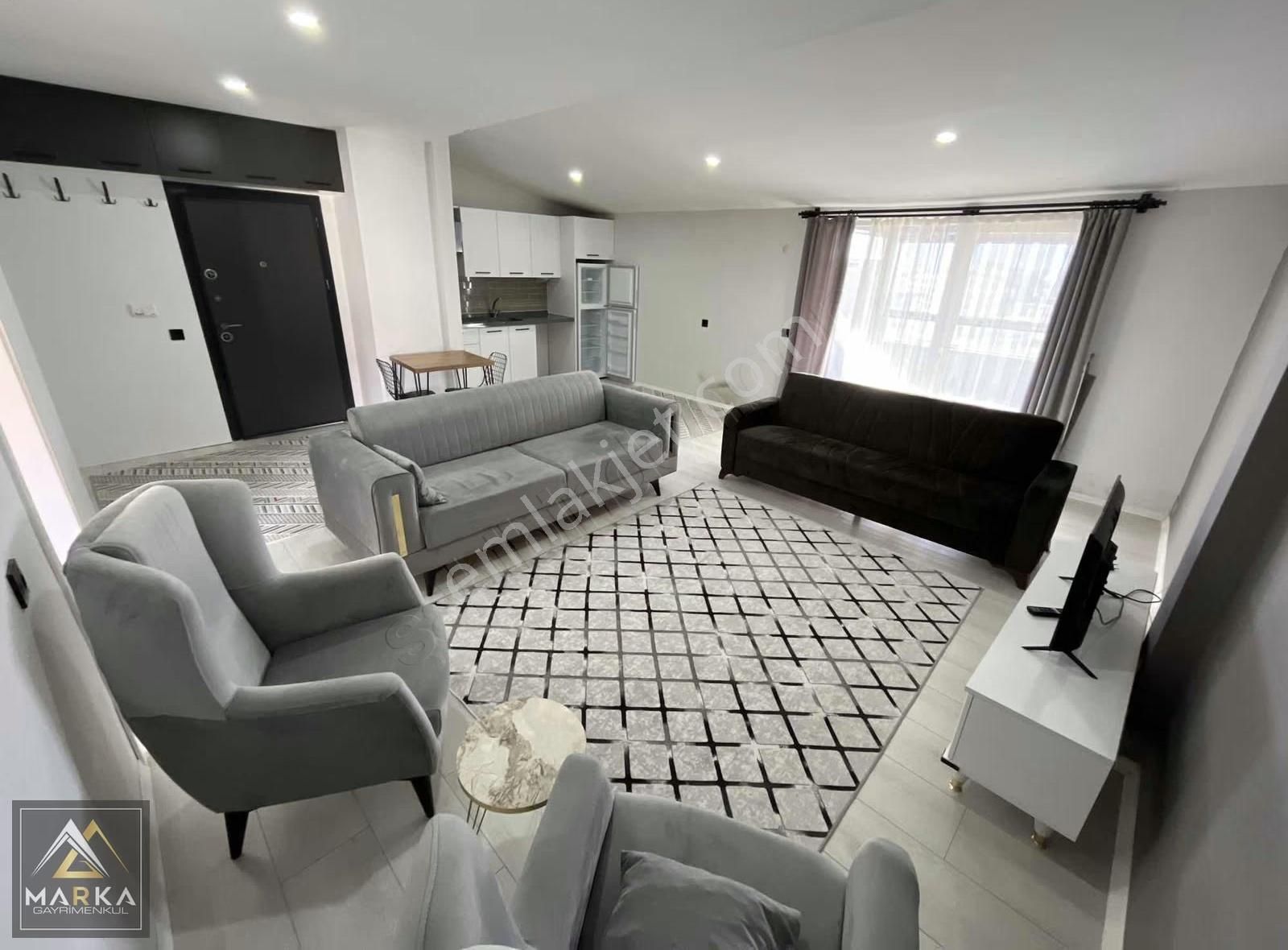 Marka'dan Üni Karşısı Liv.apt Herşey Dahil,eşyalı,teraslı 80 M2 - Görsel 23