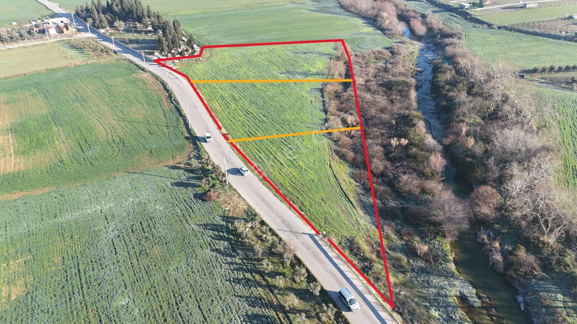 İzmir Menderes Develide 8,5dönüm Tek Müstakil Anayolda 3 Hisseli Tamamı Satılık - Görsel 2