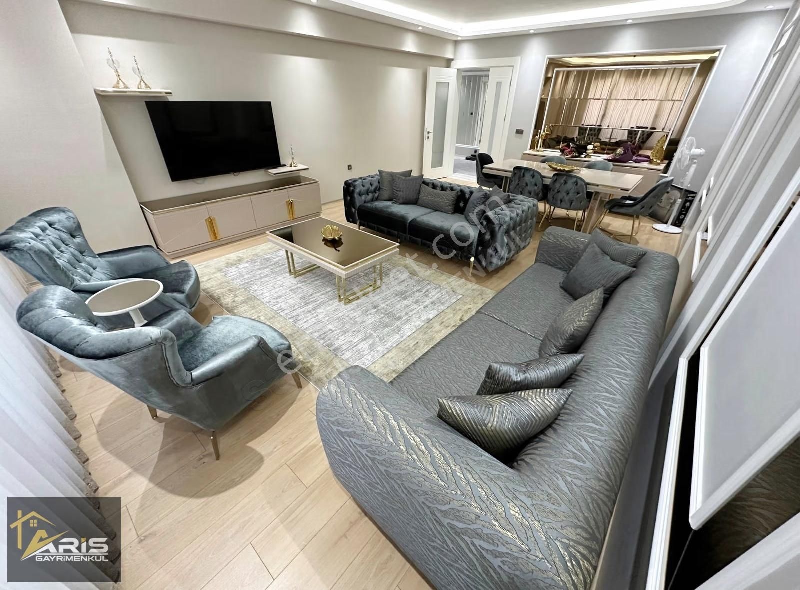 Aris'ten Yozgat Blv. Üstü Site İçi Emsalsiz Şık Konsept Geniş5+1 - Görsel 19