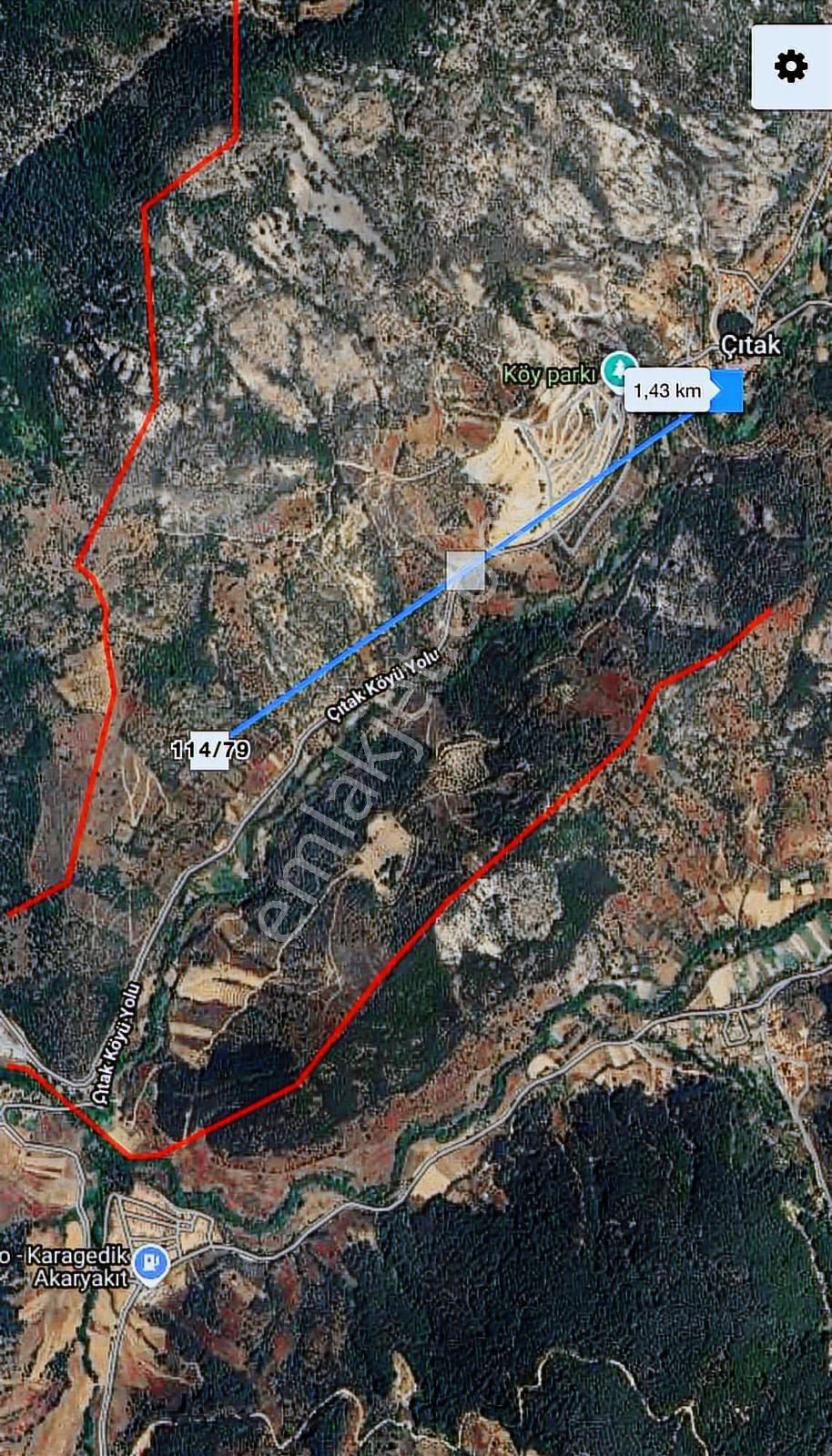 Bigadiç Çıtak'ta 553 M2 Bağ Nitelikli Müstakil Parsel - Görsel 6