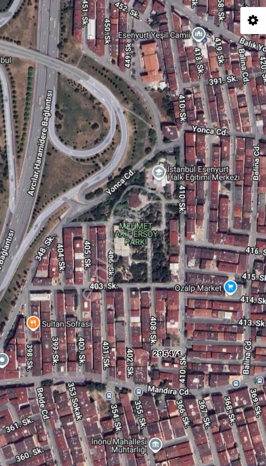 Esenyurt İnönü Mahallesi Ruhsat'ı Alınmış Satılık Arsa