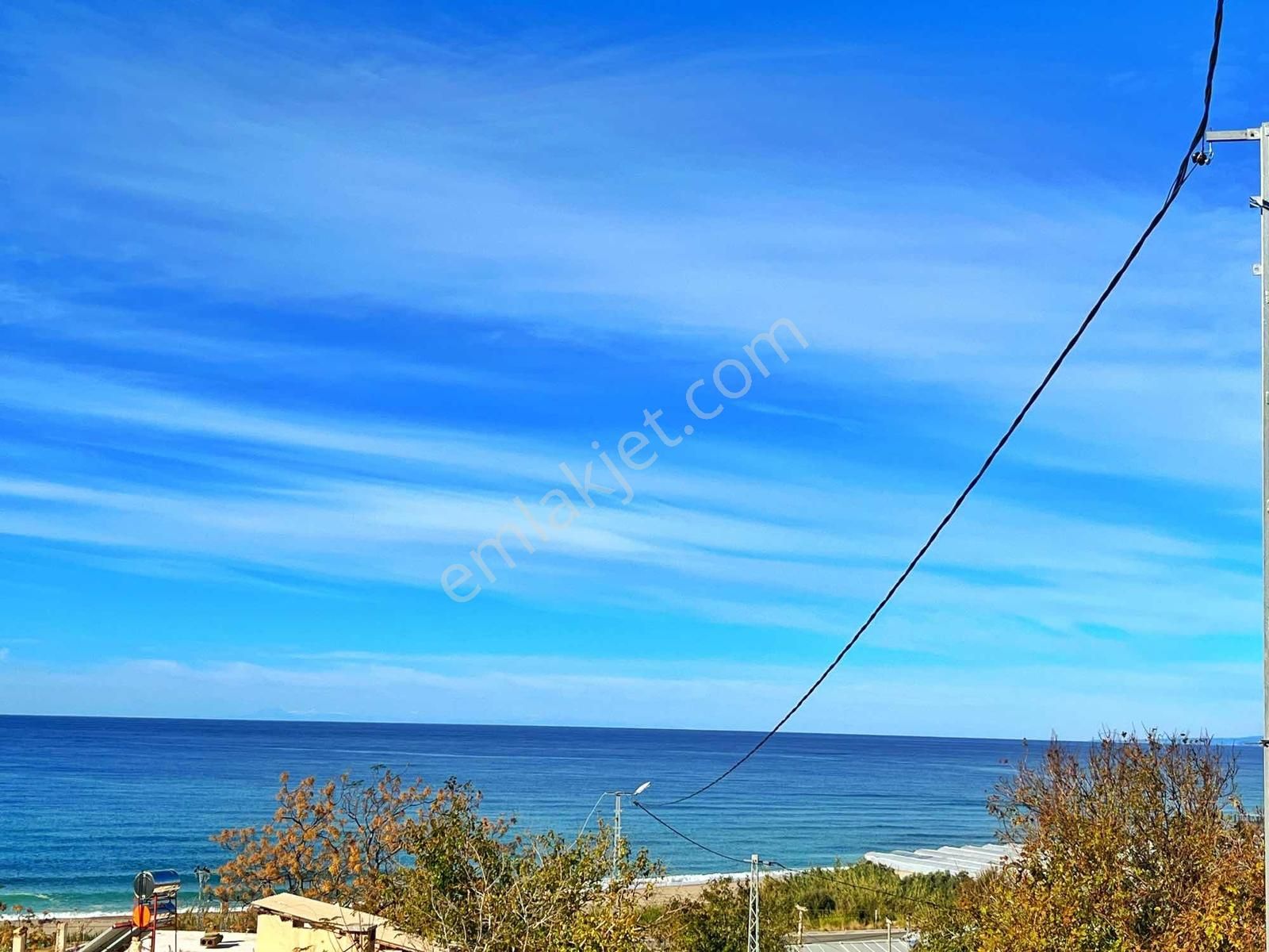 Alanya Yeşilöz De Full Panoramik Deniz Manzaralı Tarla - Görsel 2