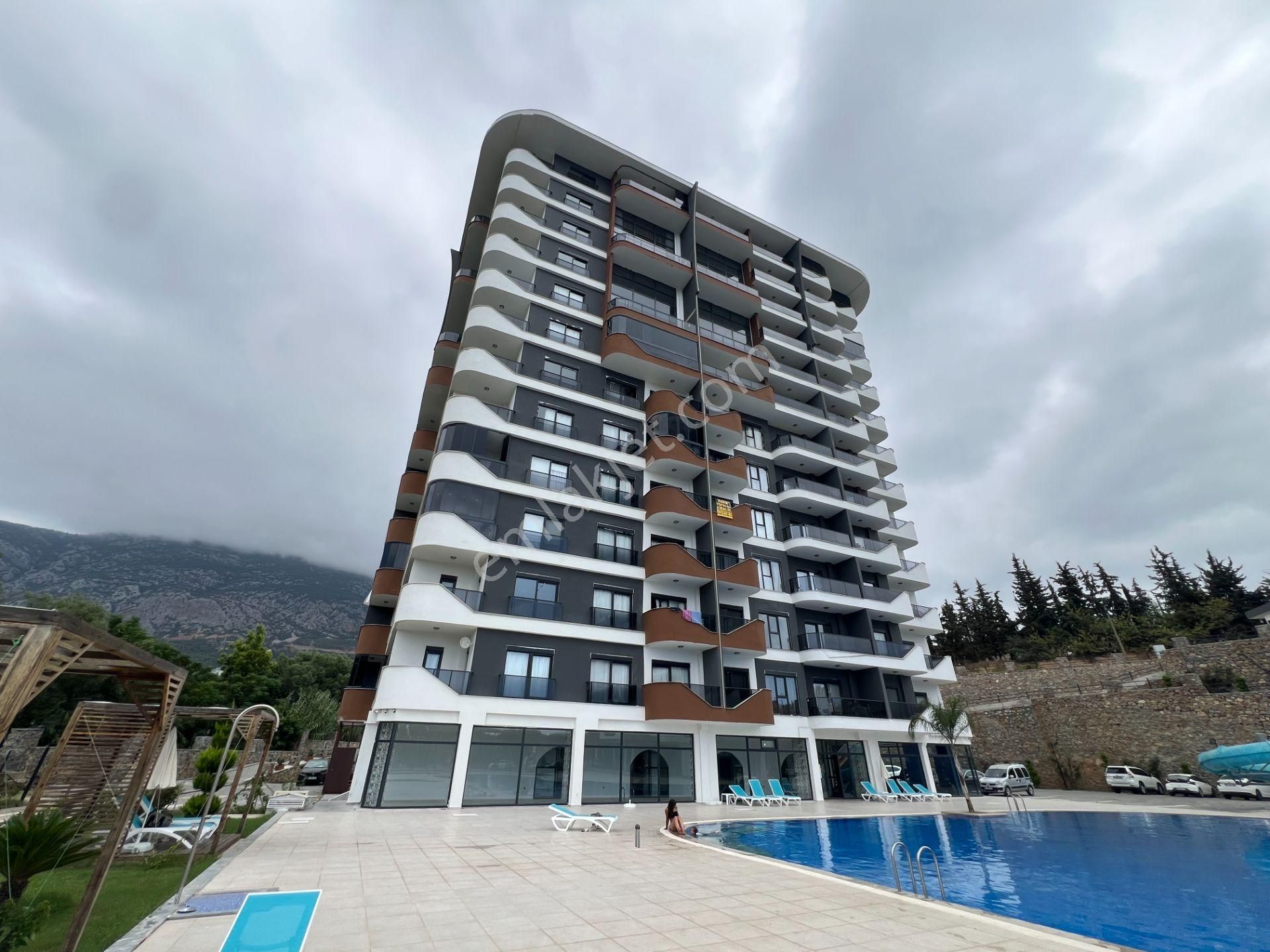 Alanya Mahmutlarda Kiralık 1+1 Site İçi Eşyalı Lüks Daire - Görsel 25