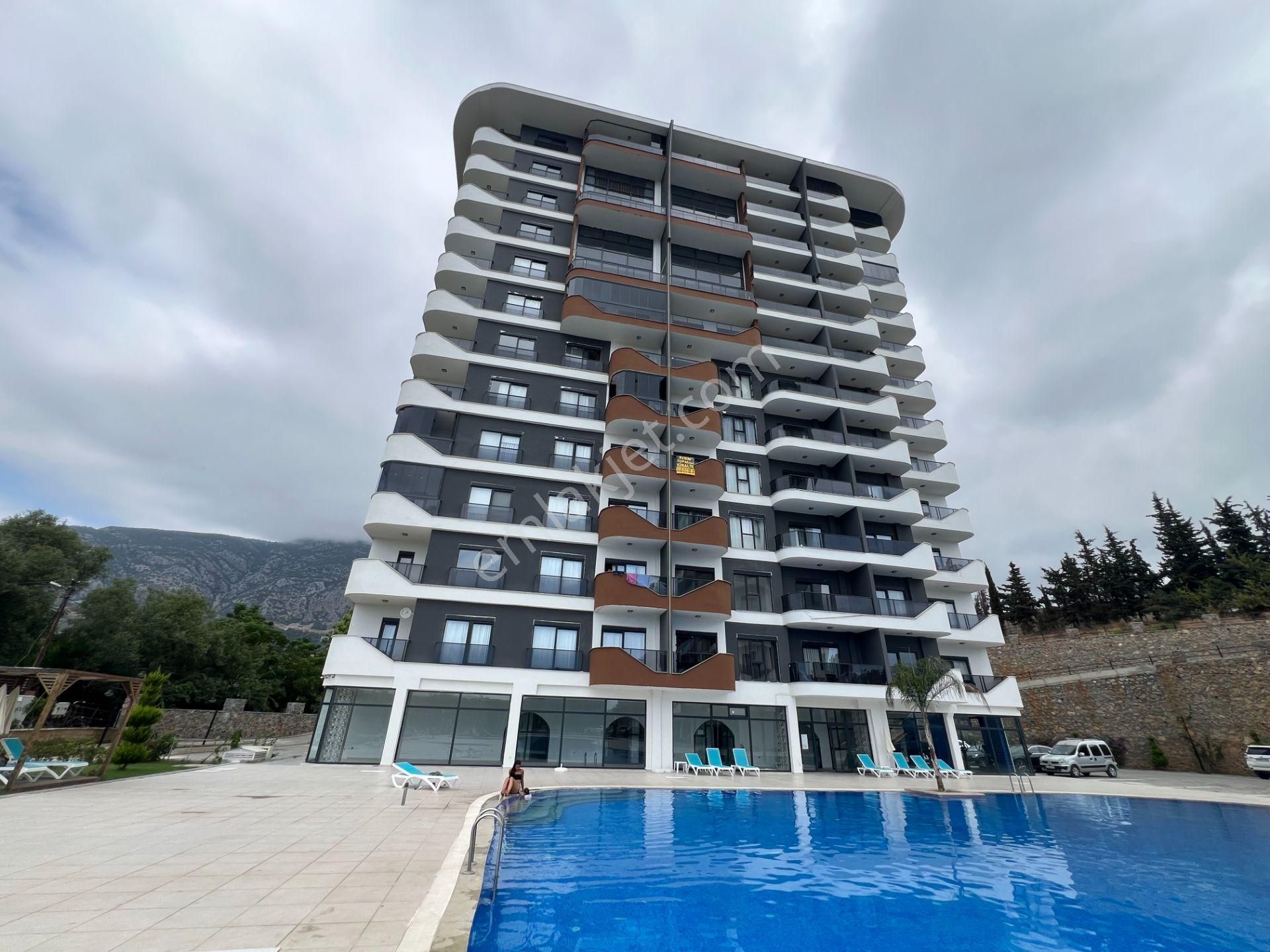 Alanya Mahmutlarda Kiralık 1+1 Site İçi Eşyalı Lüks Daire - Görsel 26