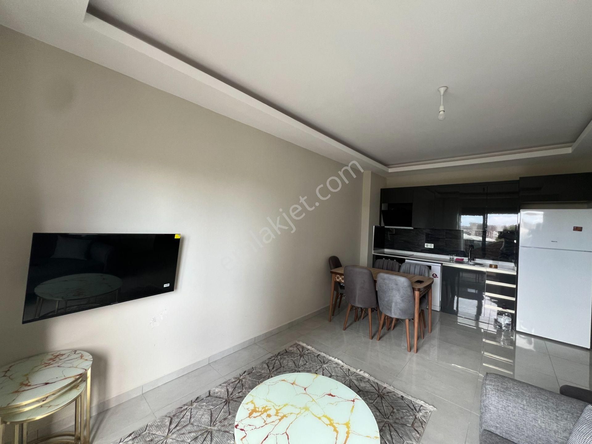 Alanya Mahmutlarda Kiralık 1+1 Site İçi Eşyalı Lüks Daire - Görsel 11