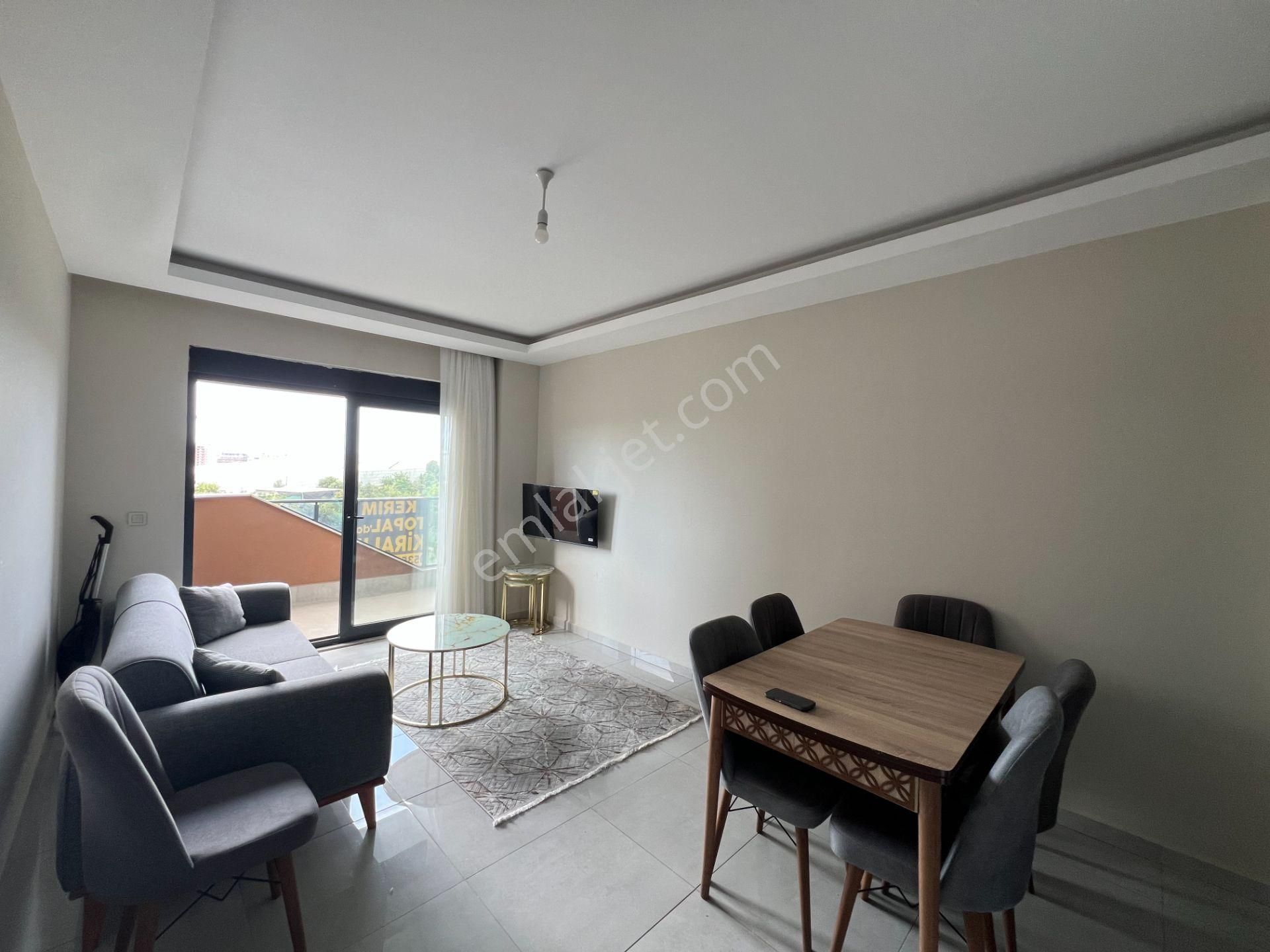 Alanya Mahmutlarda Kiralık 1+1 Site İçi Eşyalı Lüks Daire - Görsel 2