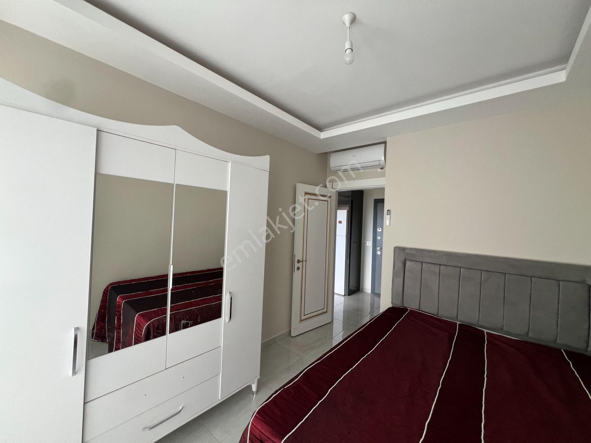 Alanya Mahmutlarda Kiralık 1+1 Site İçi Eşyalı Lüks Daire - Görsel 18