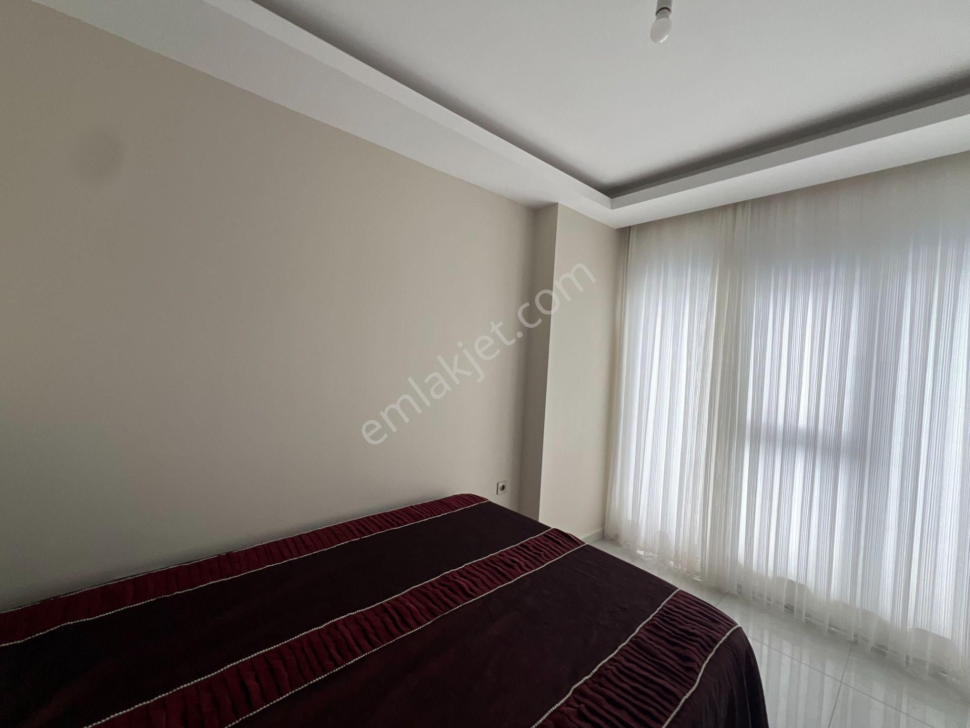 Alanya Mahmutlarda Kiralık 1+1 Site İçi Eşyalı Lüks Daire - Görsel 15