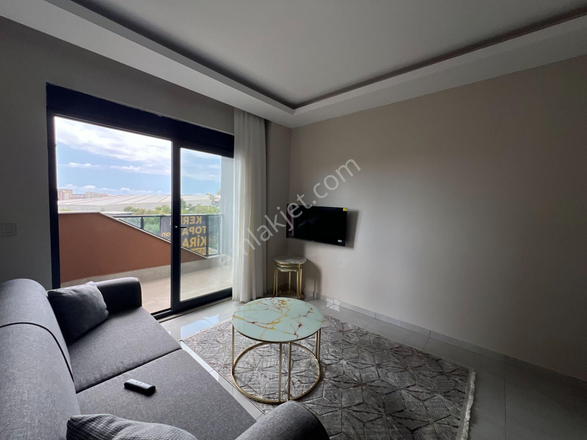 Alanya Mahmutlarda Kiralık 1+1 Site İçi Eşyalı Lüks Daire - Görsel 14