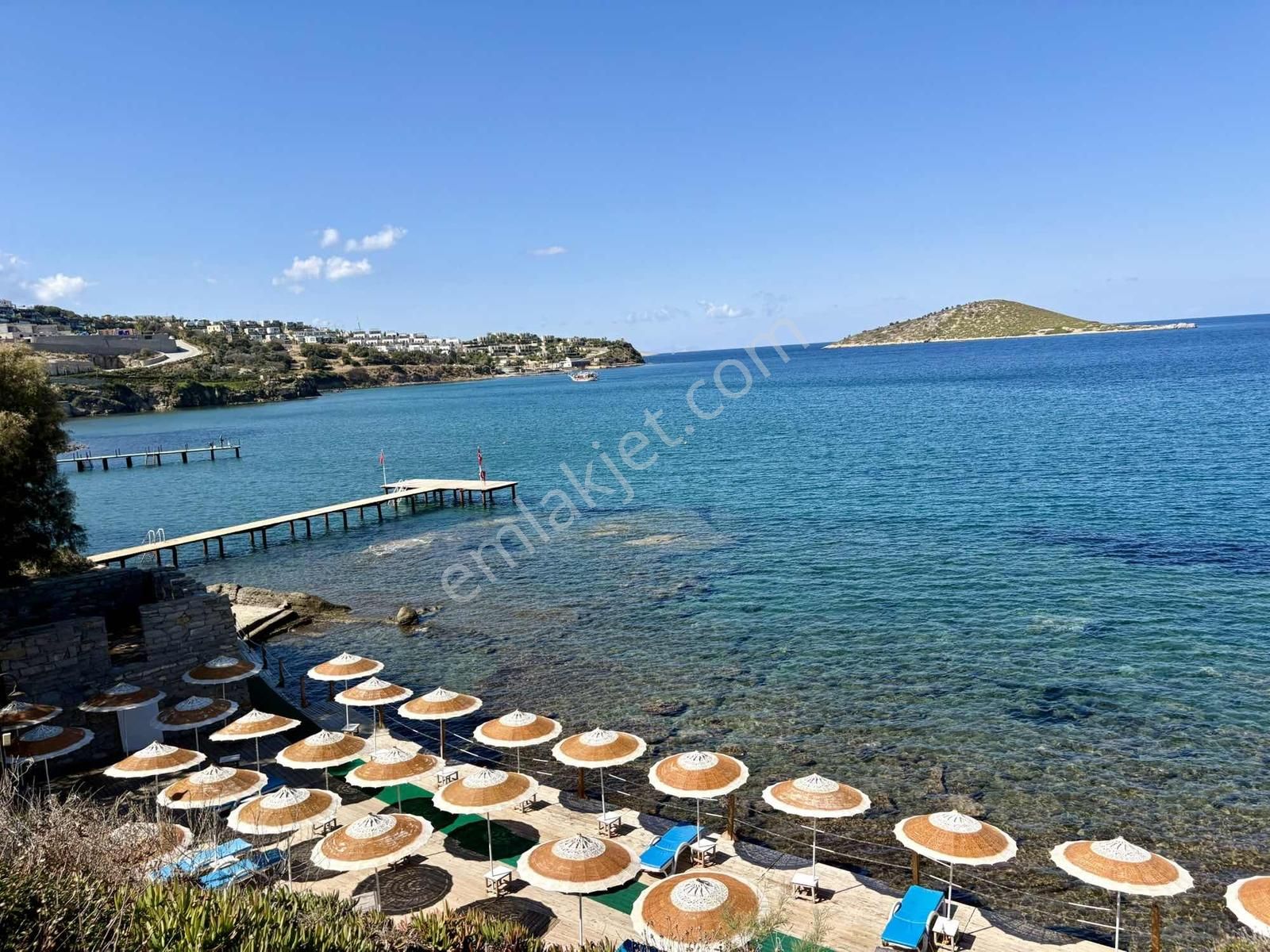 Gümüşlük Gümüşkaya'da Tam Müstakil Deniz Manzaralı Villa - Görsel 31