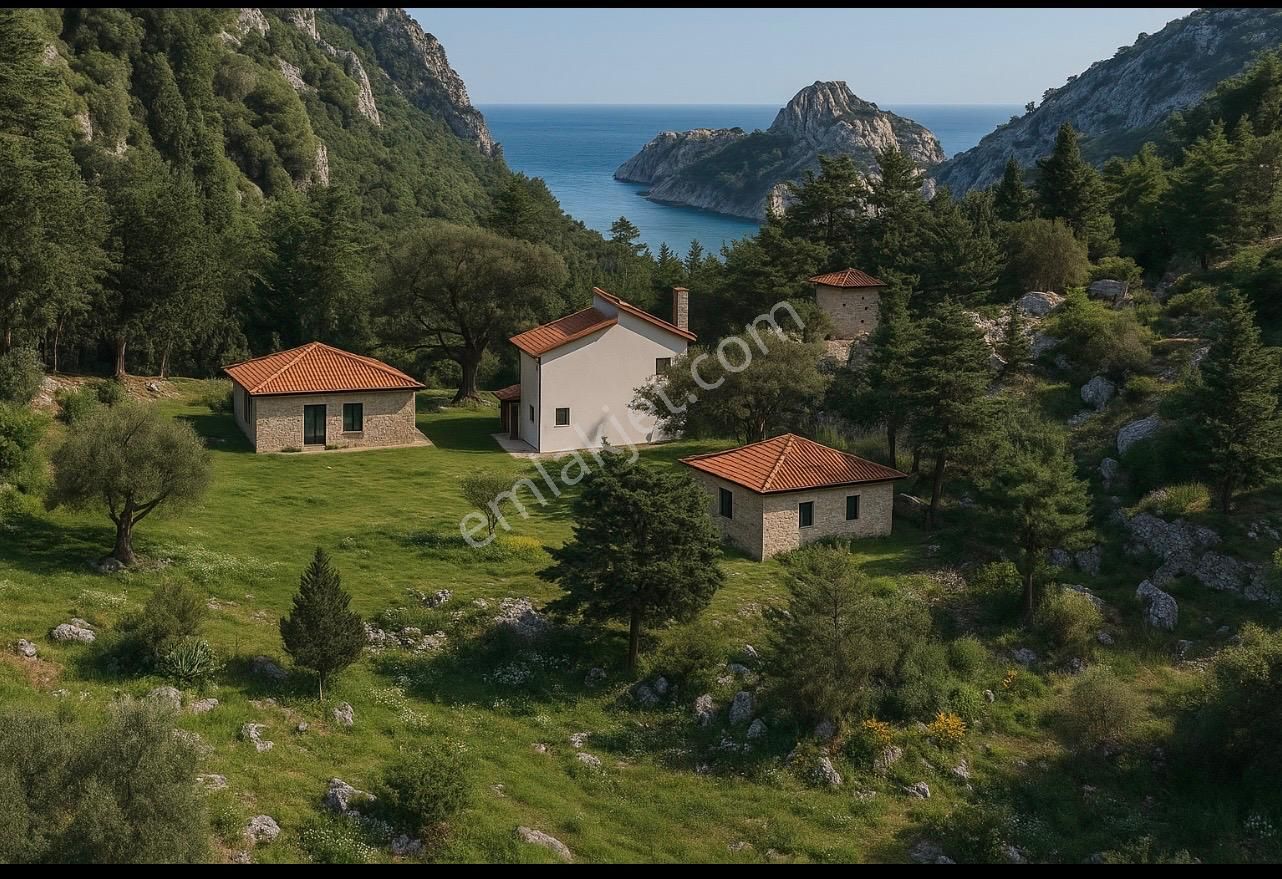 Marmarisin İncisi Bayır Çiftlikte Doğa İçinde Taş Villalar Projesi - Görsel 29