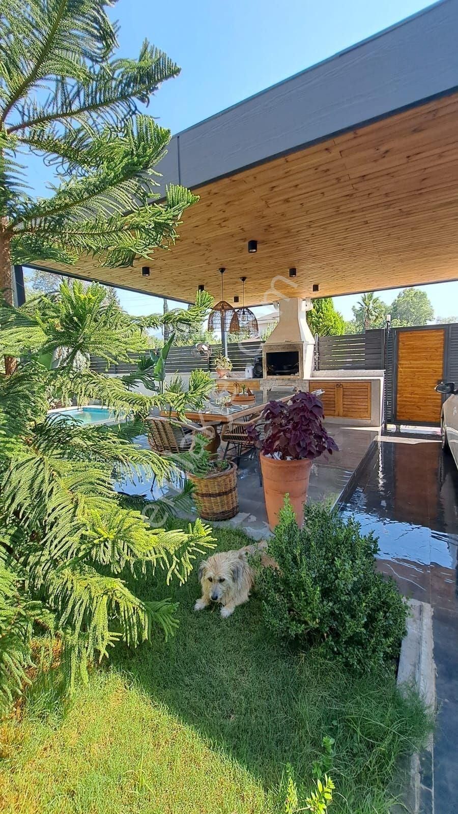 Dalaman Altıntaşta 350m² Arsa İçinde Müstakil Havuzlu 3+1 Dublex Villa - Görsel 12