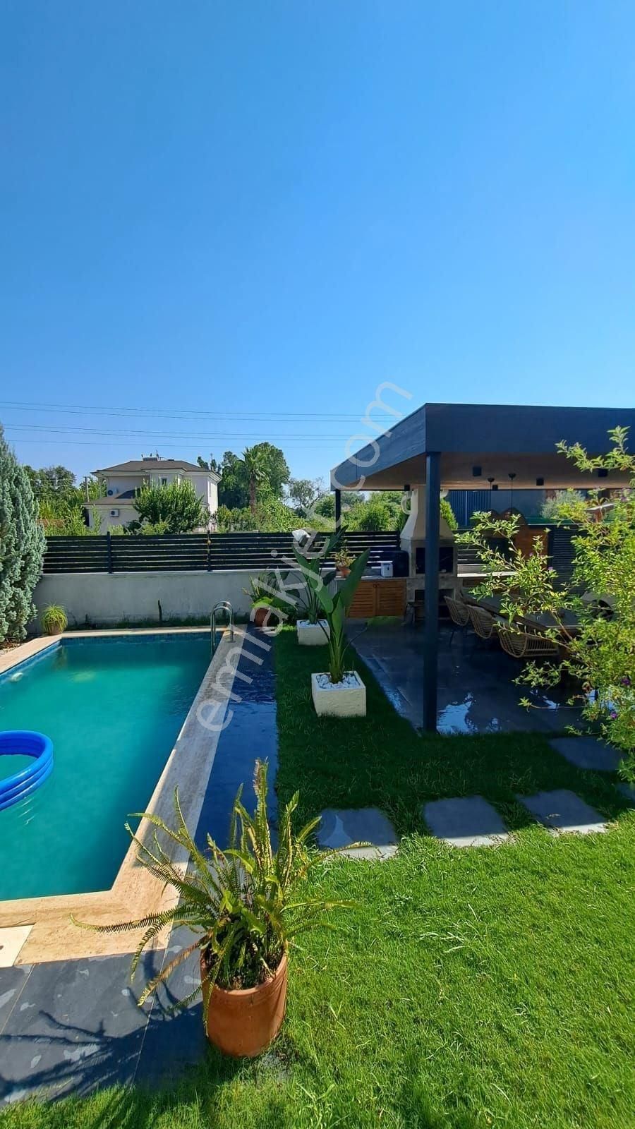 Dalaman Altıntaşta 350m² Arsa İçinde Müstakil Havuzlu 3+1 Dublex Villa - Görsel 14