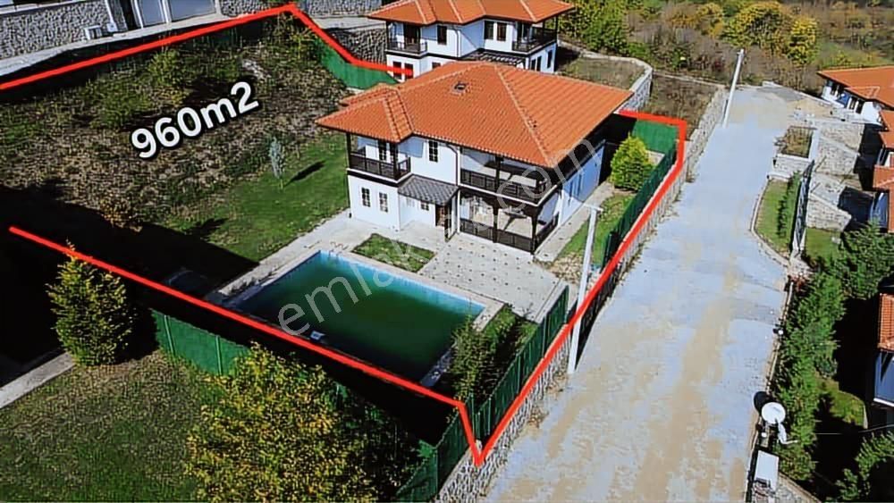 Sapanca Akçayda 953m2 Arsa İçersinde Havuzlu 5+1 Satılık Villa - Görsel 6