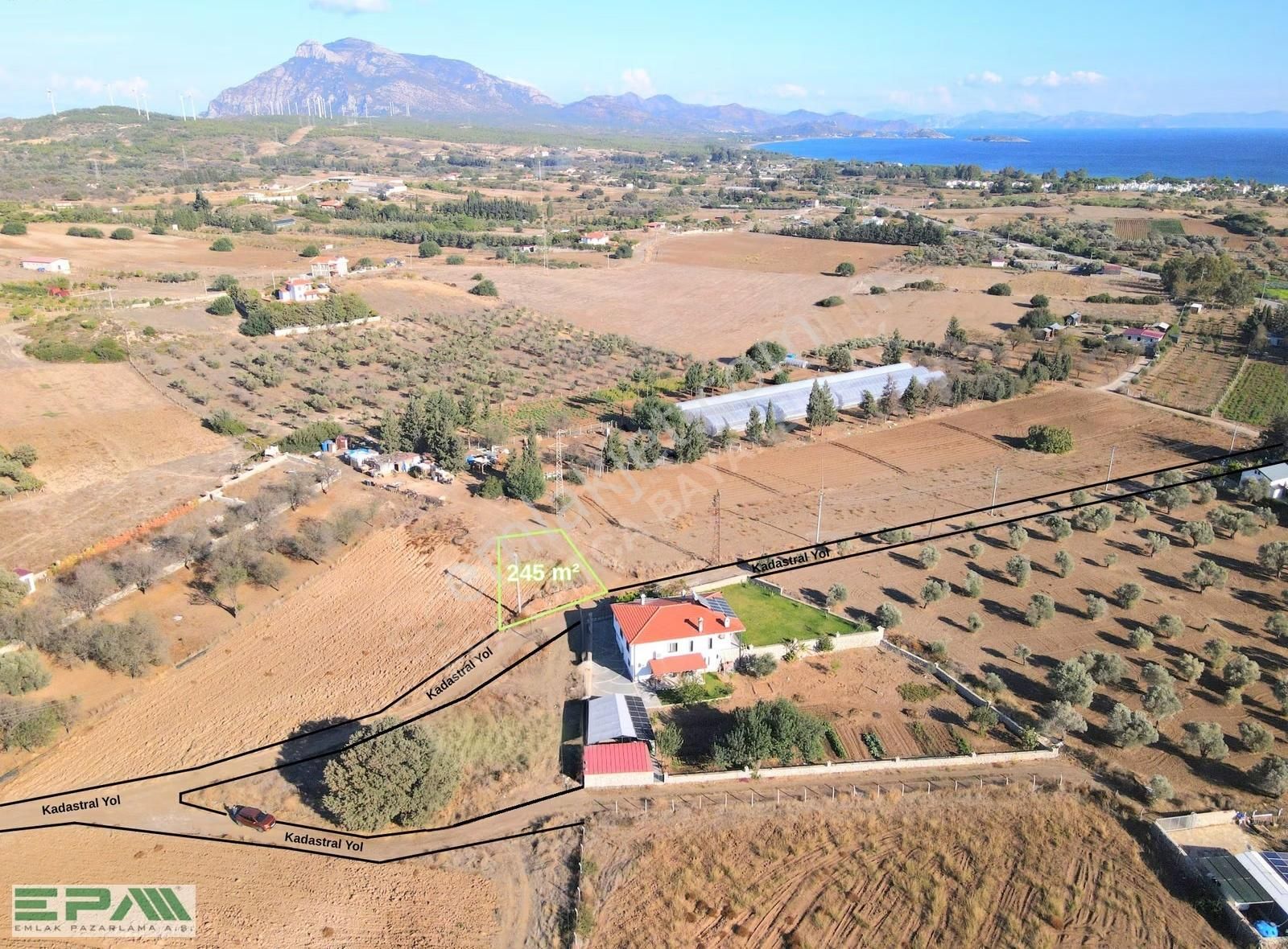 Epa Datça Kızlanda Resmi Yola Cepheli Yatırımlık Tarla - Görsel 10