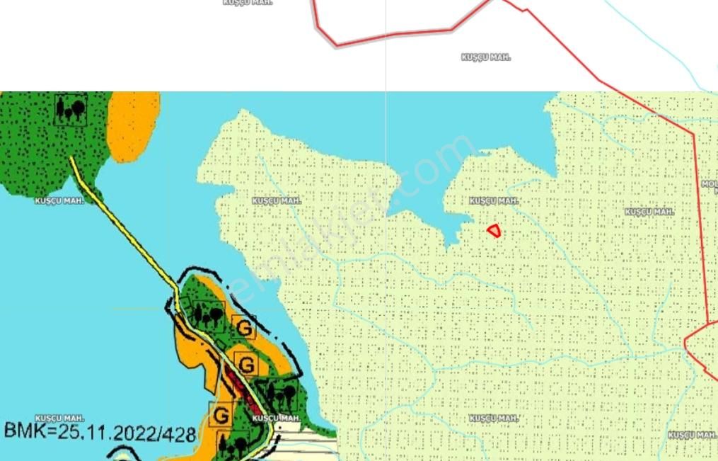Acil Kuşçu Da Satılık Tek Tapu 1539 M2 Bağ - Görsel 3