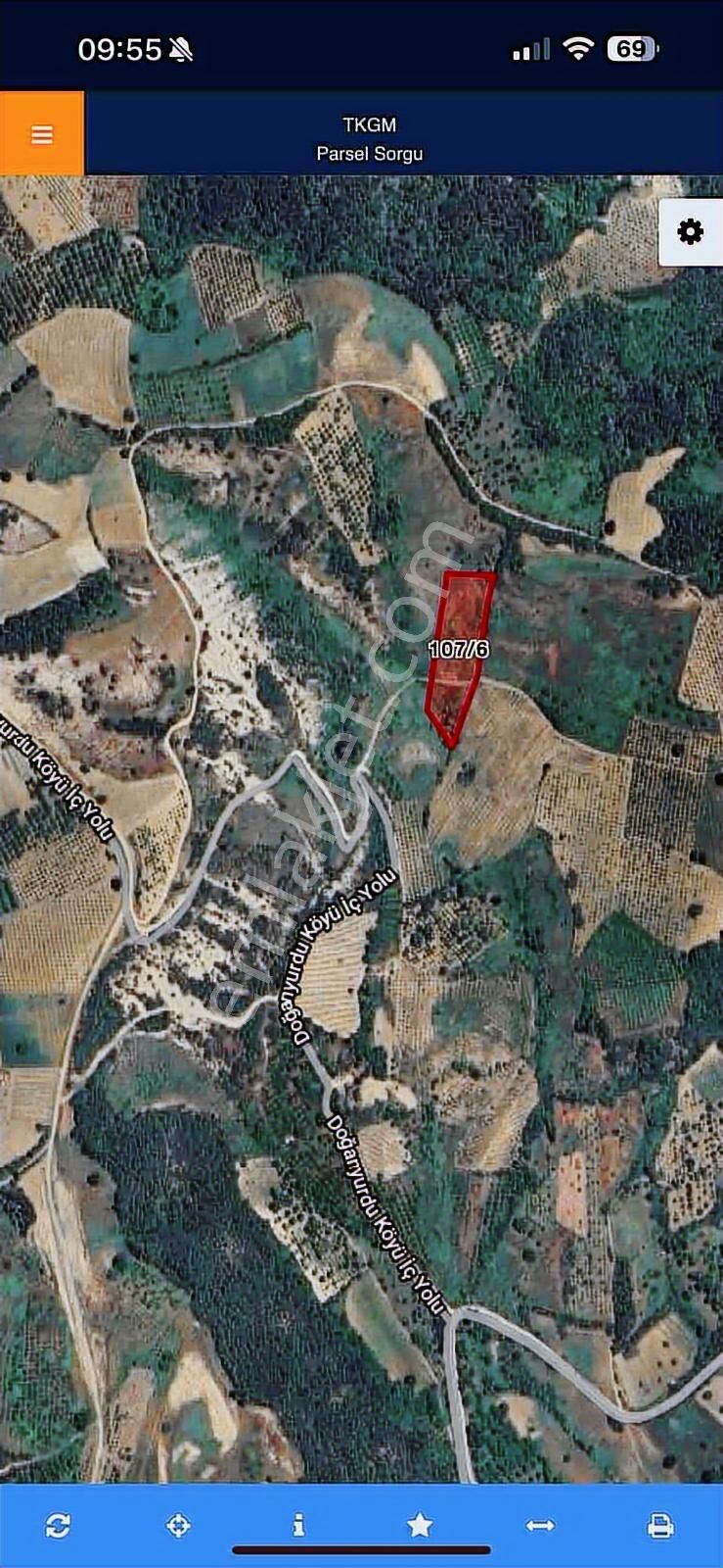 İnegöl Doğanyurdun'da Satılık Yatırımlık Arazi