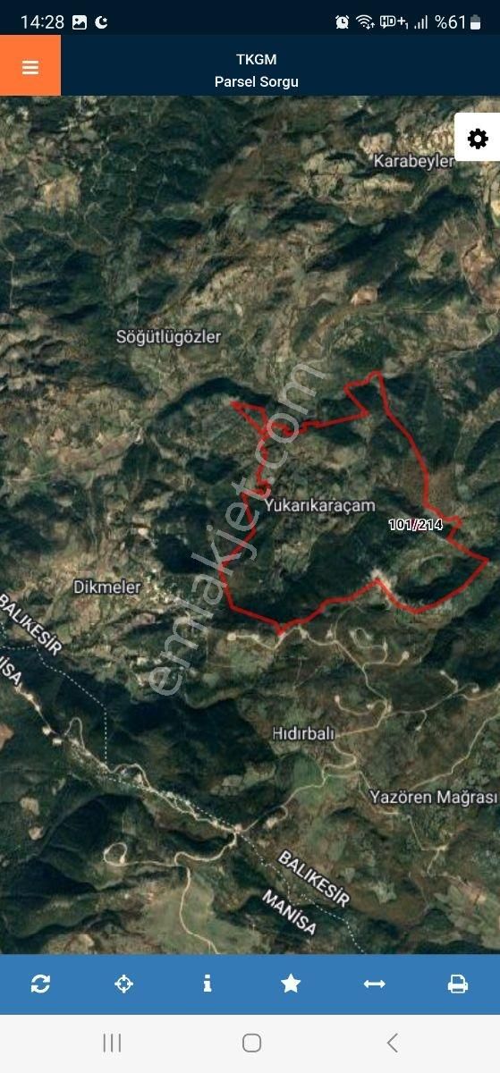 Balıkesir Savaştepe Yukarıkaraçam Yatırımlık Arazi - Görsel 2